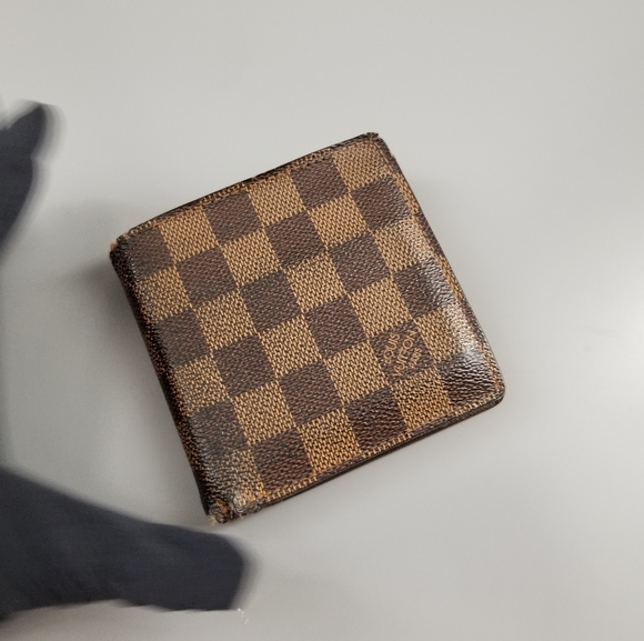 LOUIS VUITTON Multiple Men's Wallet Damier ebene Print/Spain - Picture 16 of 16